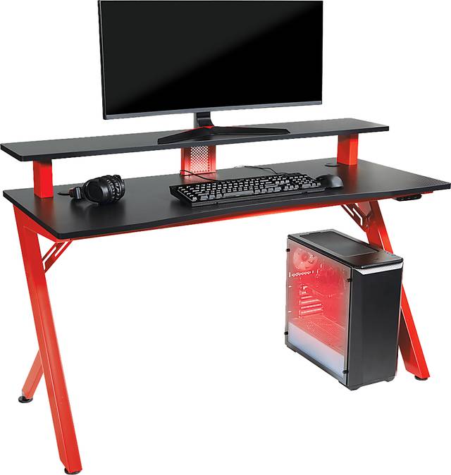 Antinous Red Colors Gaming Desk | Rooms to Go Antinous Red Colors Gaming Desk | Rooms to Go