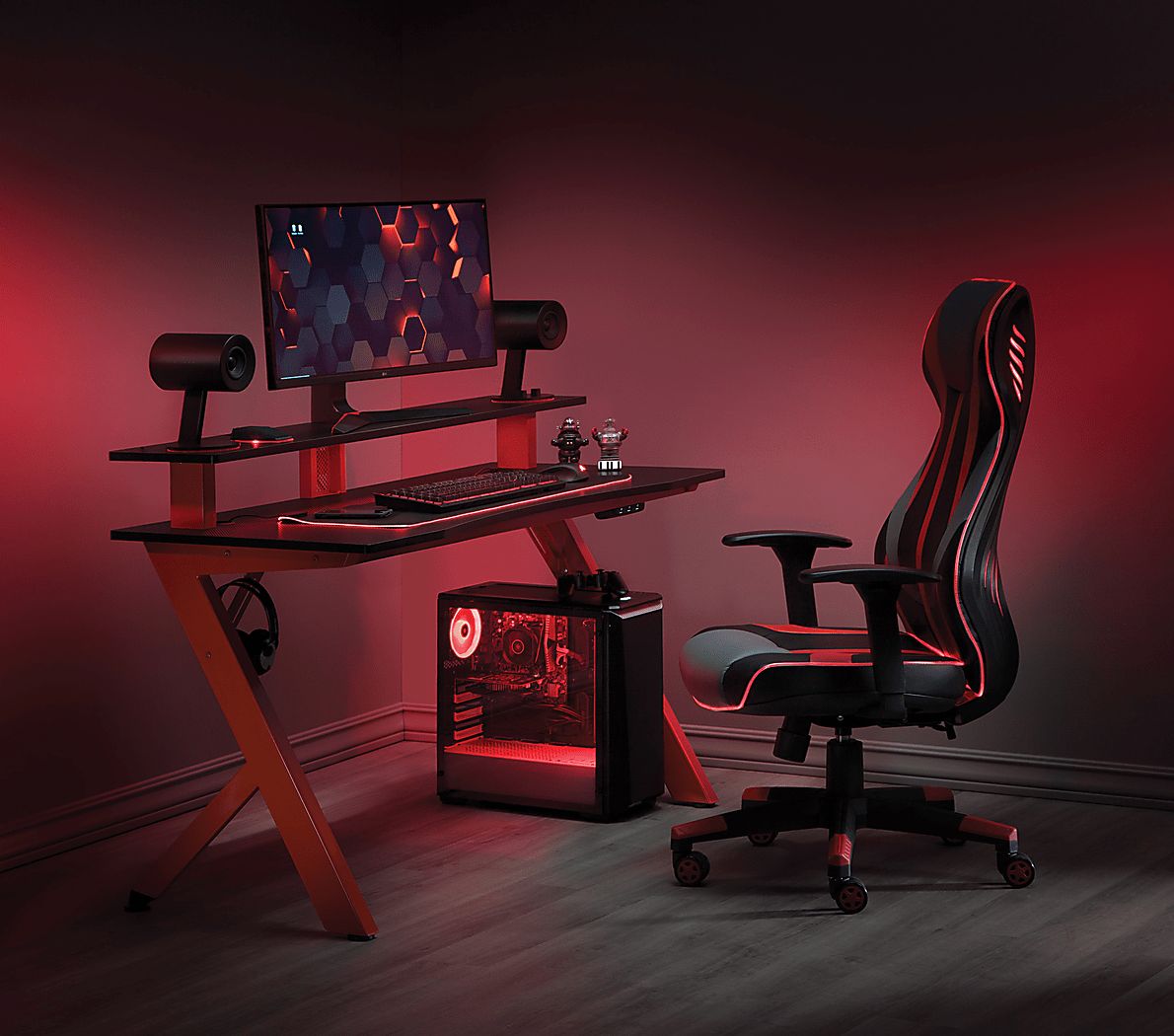 Antinous Gaming Desk - Thumbnail 4