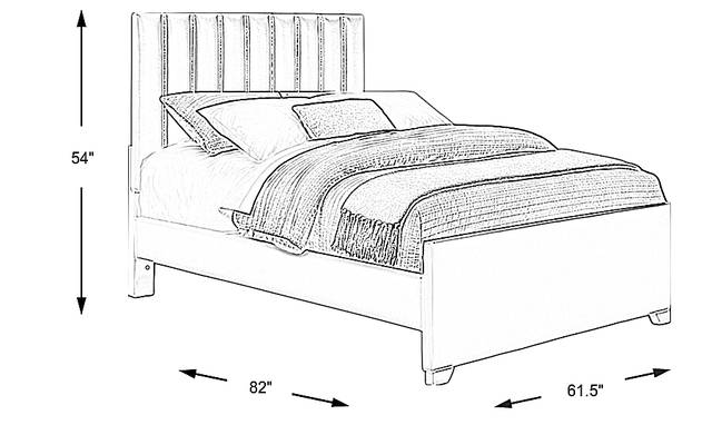 Dimension Image. Please refer to the Dimension Tab on this page for dimension details.