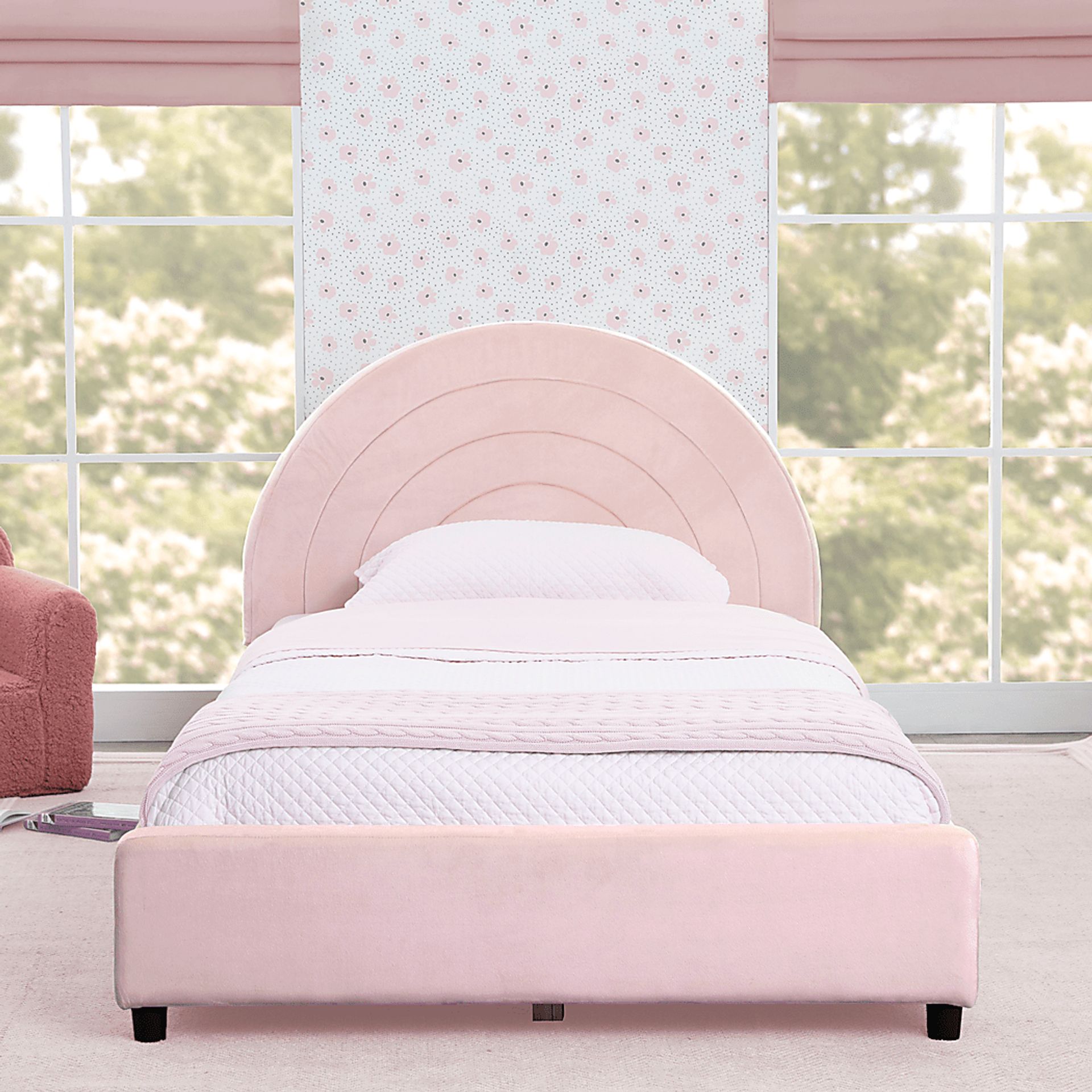 Kids Aracha Pink Twin Bed - Image 2