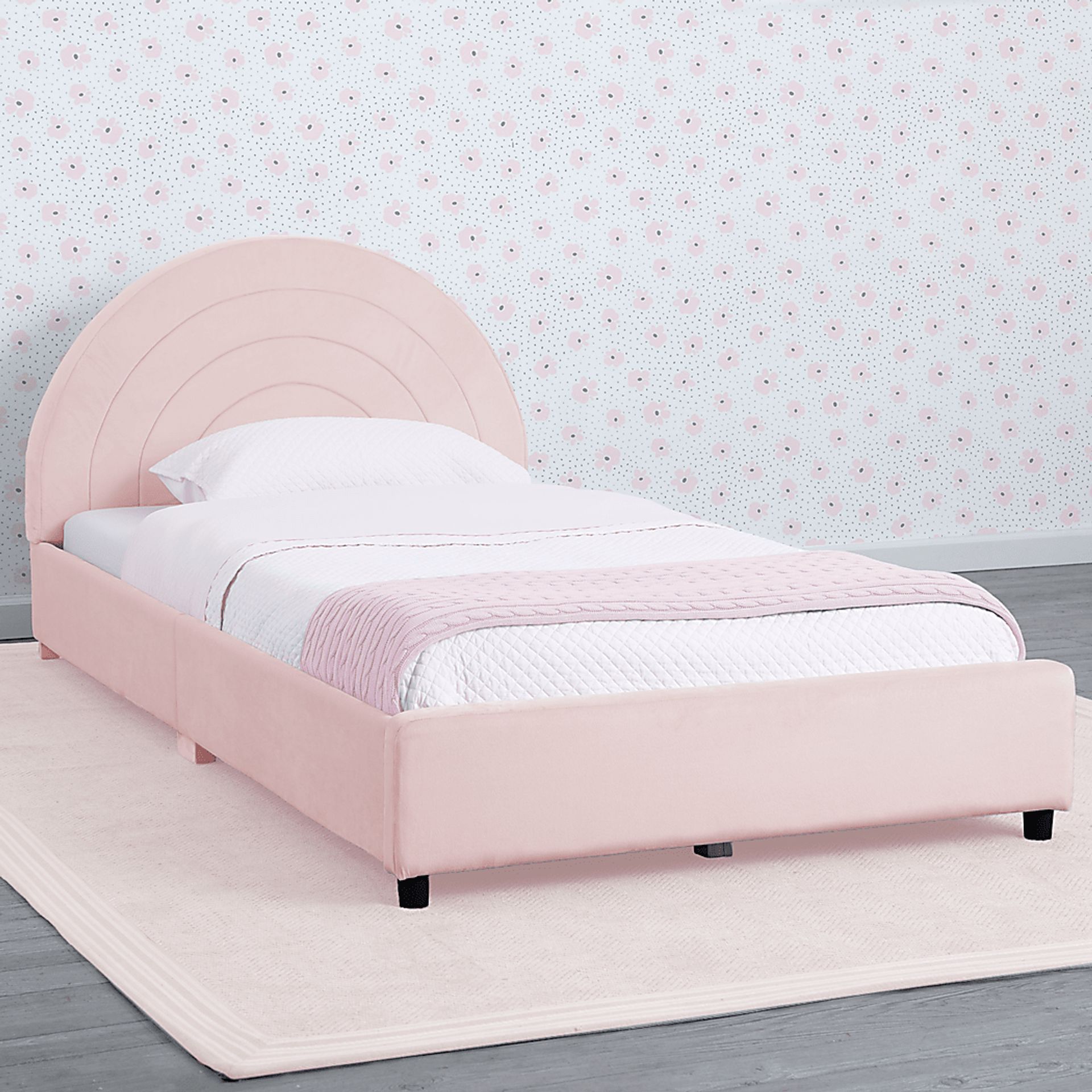 Kids Aracha Pink Twin Bed - Image 3