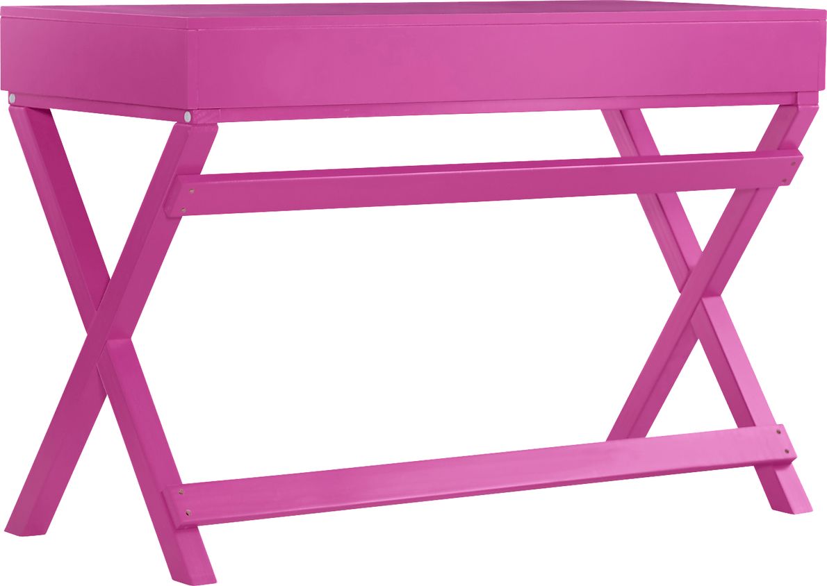 Kids Aranya Pink Desk - Rooms To Go