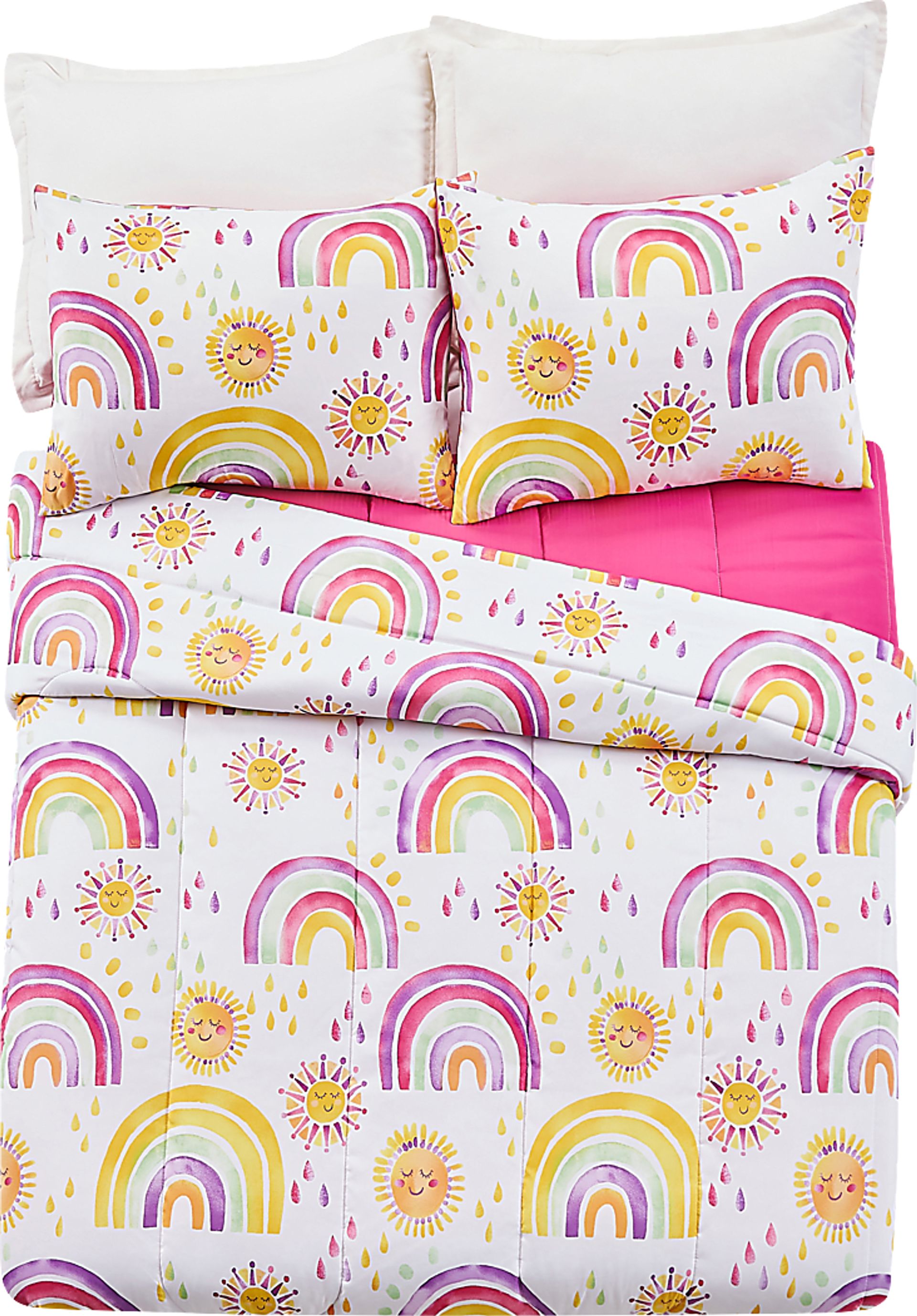 Kids Arcle Pink Twin Comforter Set - Image 2