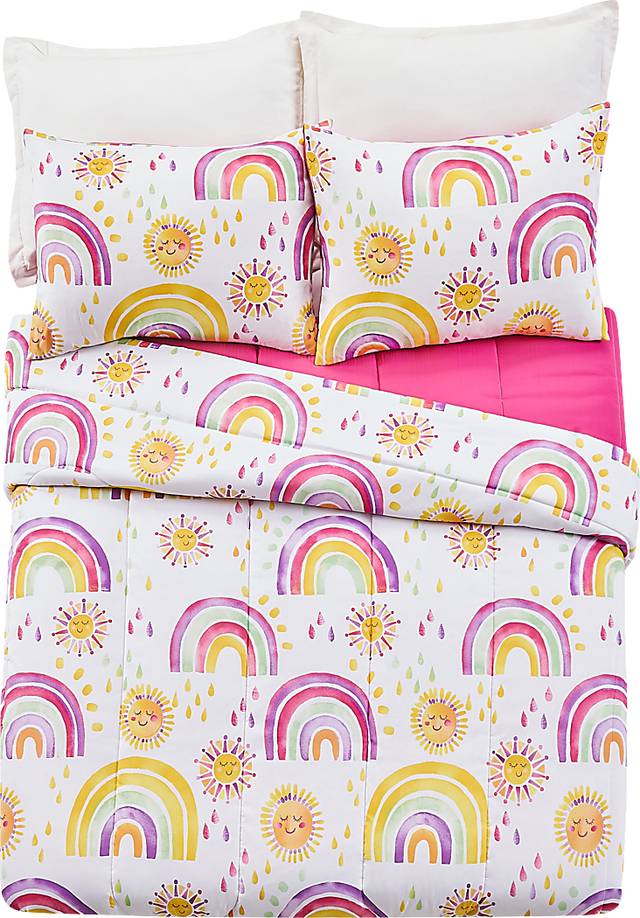 Kids Arcle Pink Full/Queen Comforter Set - Thumbnail - Image 2