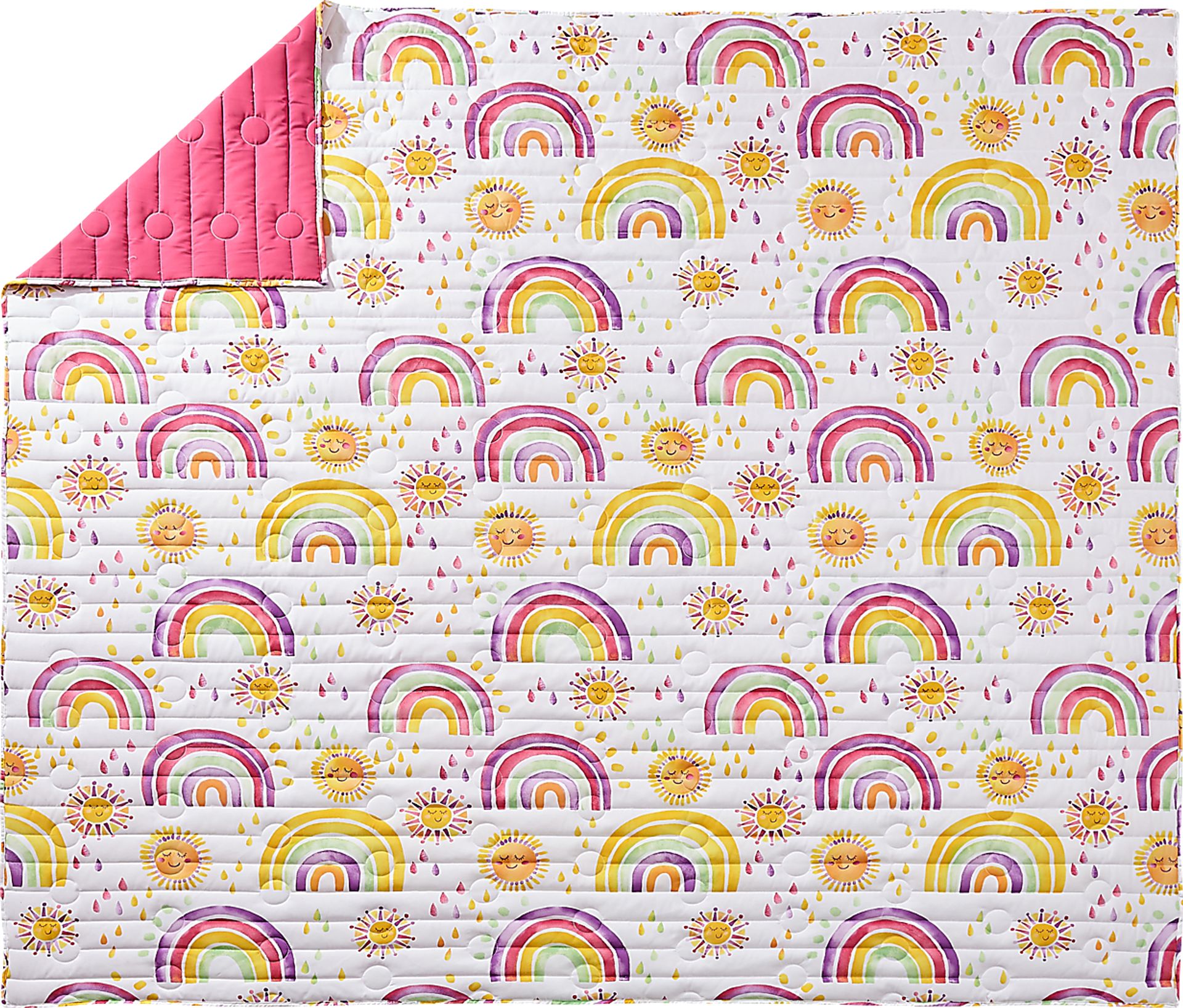 Kids Arcle Pink Full/Queen Quilt Set - Image 6