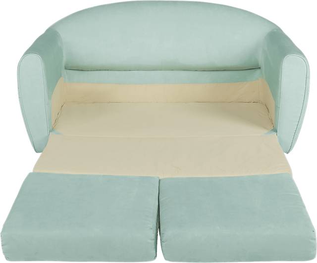 Kids Arezzo Mint Sleeper Sofa - Thumbnail - Image 3