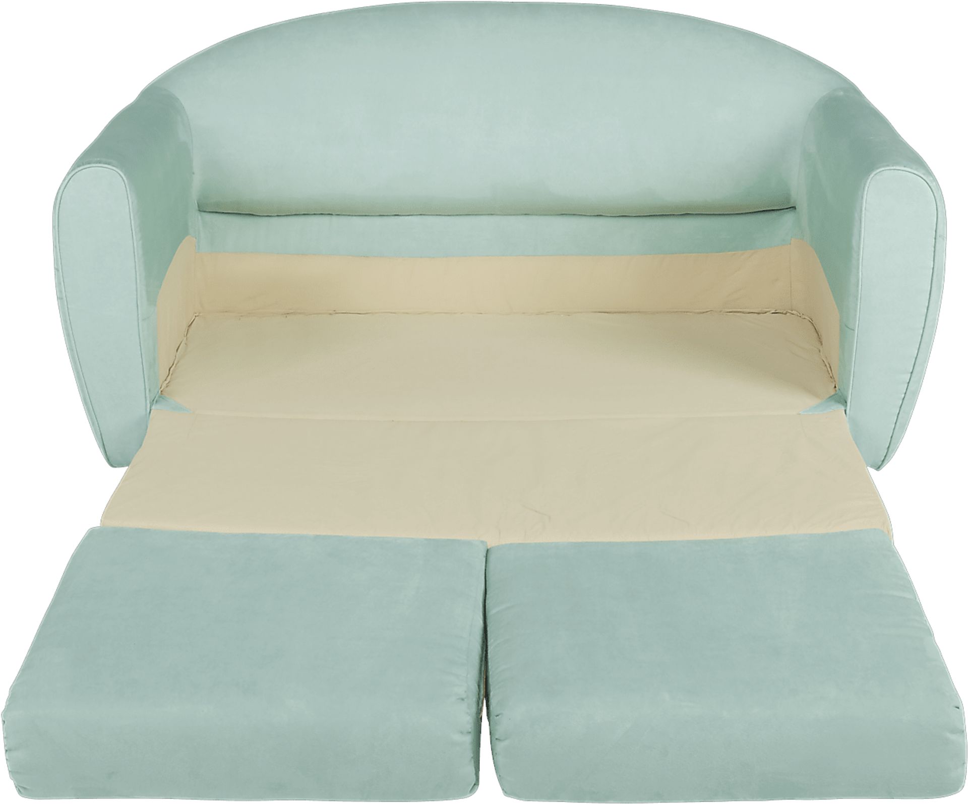 Kids Arezzo Mint Sleeper Sofa - Image 3