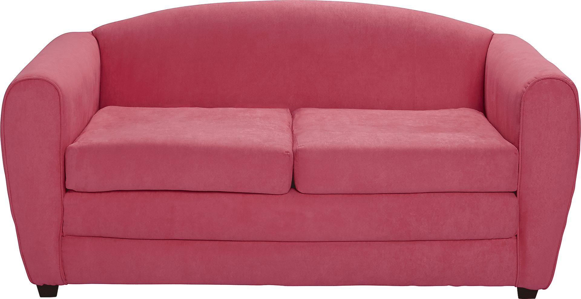 Kids Arezzo Pink Sleeper Sofa - Image 1