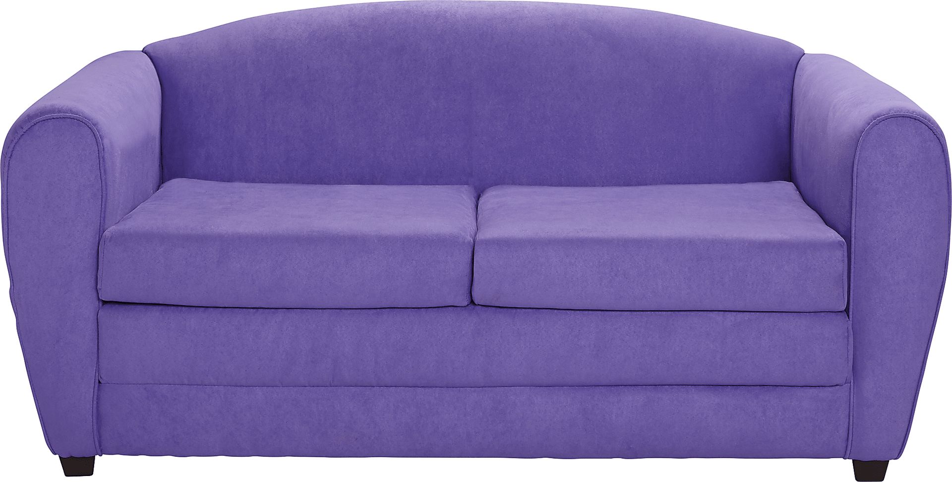 Kids Arezzo Purple Sleeper Sofa - Image 1