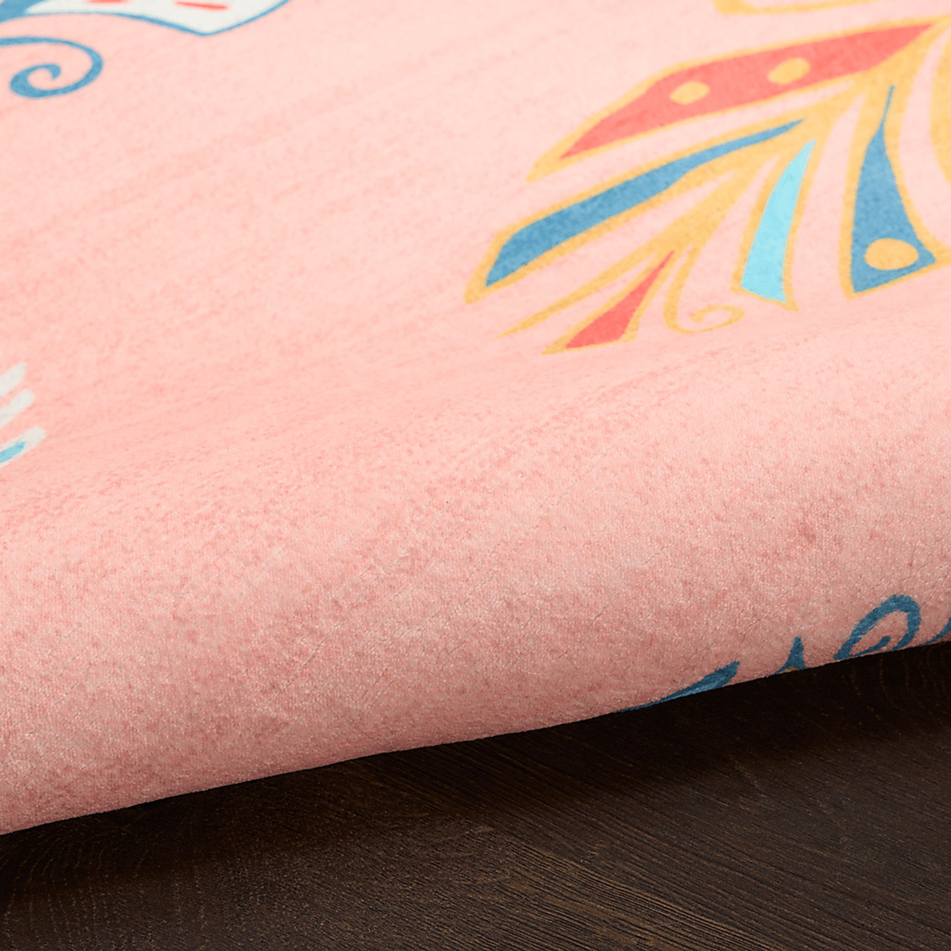 Kids Arlo Feather Pink 6'6 x 9'2 Rug - Image 8