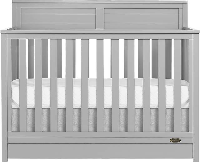 Kids Aroro Gray Convertible Crib - Thumbnail - Image 1