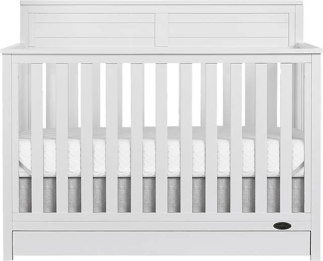 Kids Aroro White Convertible Crib - Thumbnail - Image 1