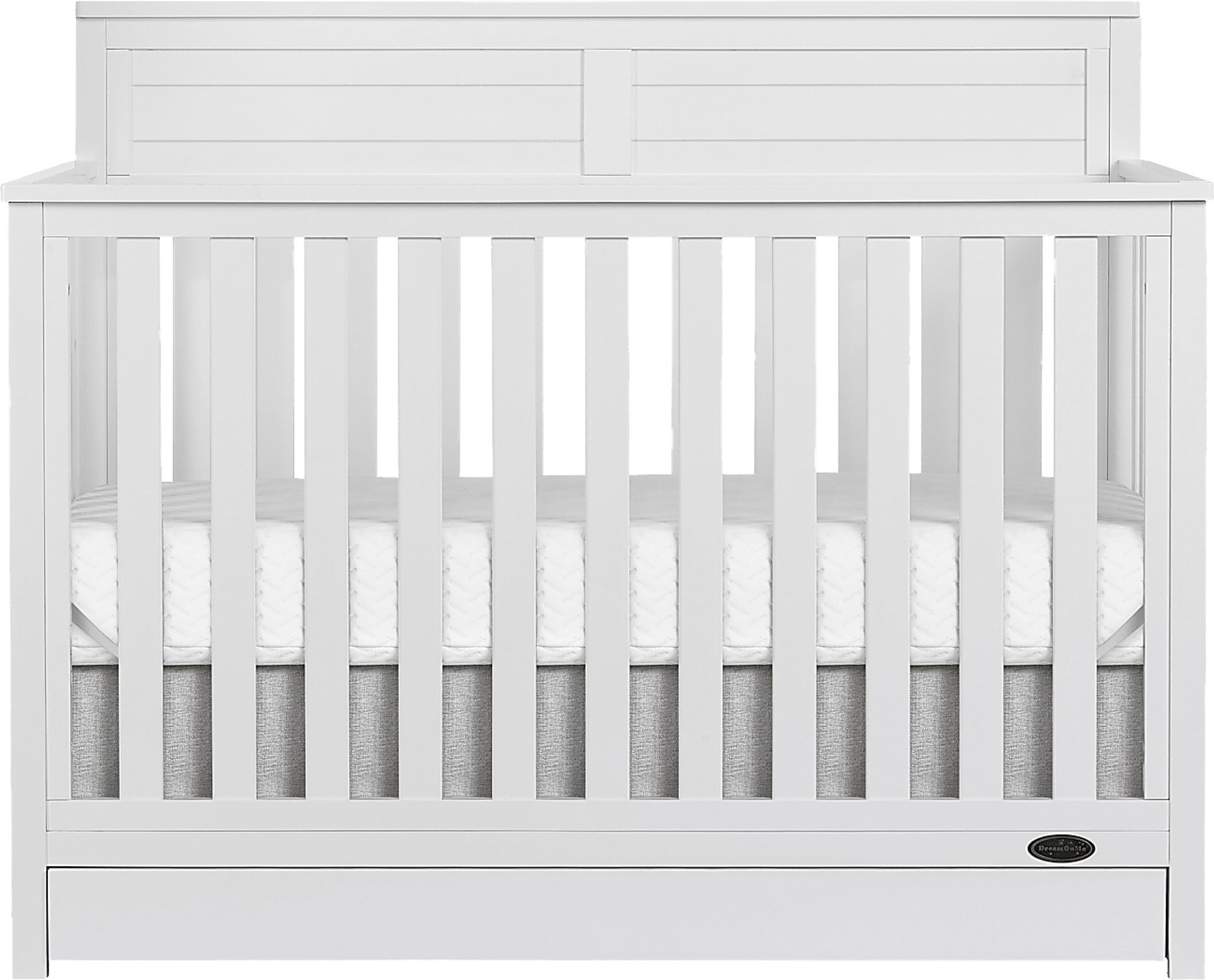 Kids Aroro White Convertible Crib - Image 1