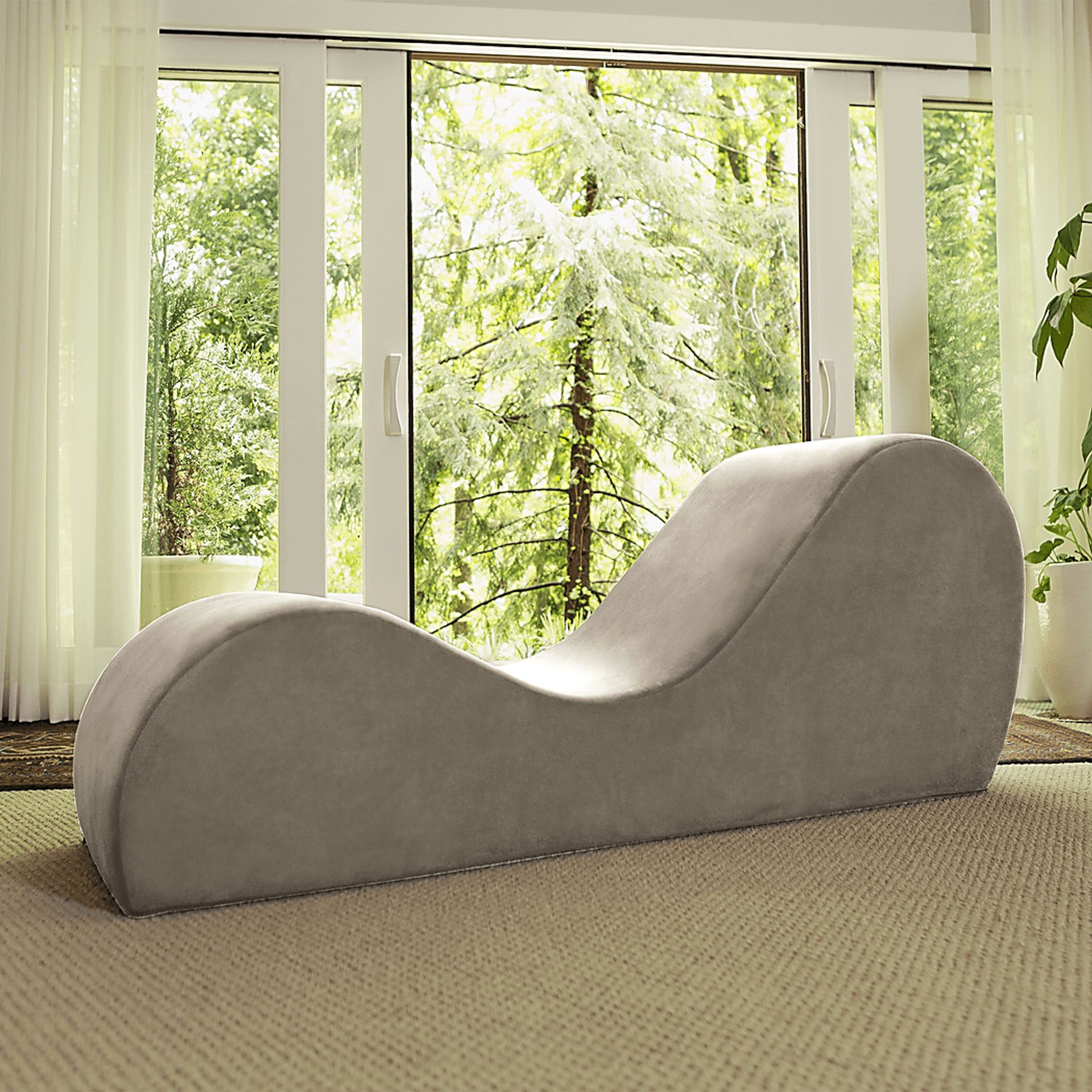 Kids Asanna Beige Lounge Chair - Image 3