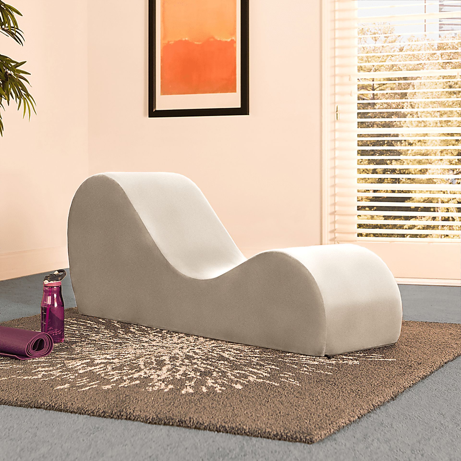 Kids Asanna Beige Lounge Chair - Image 6
