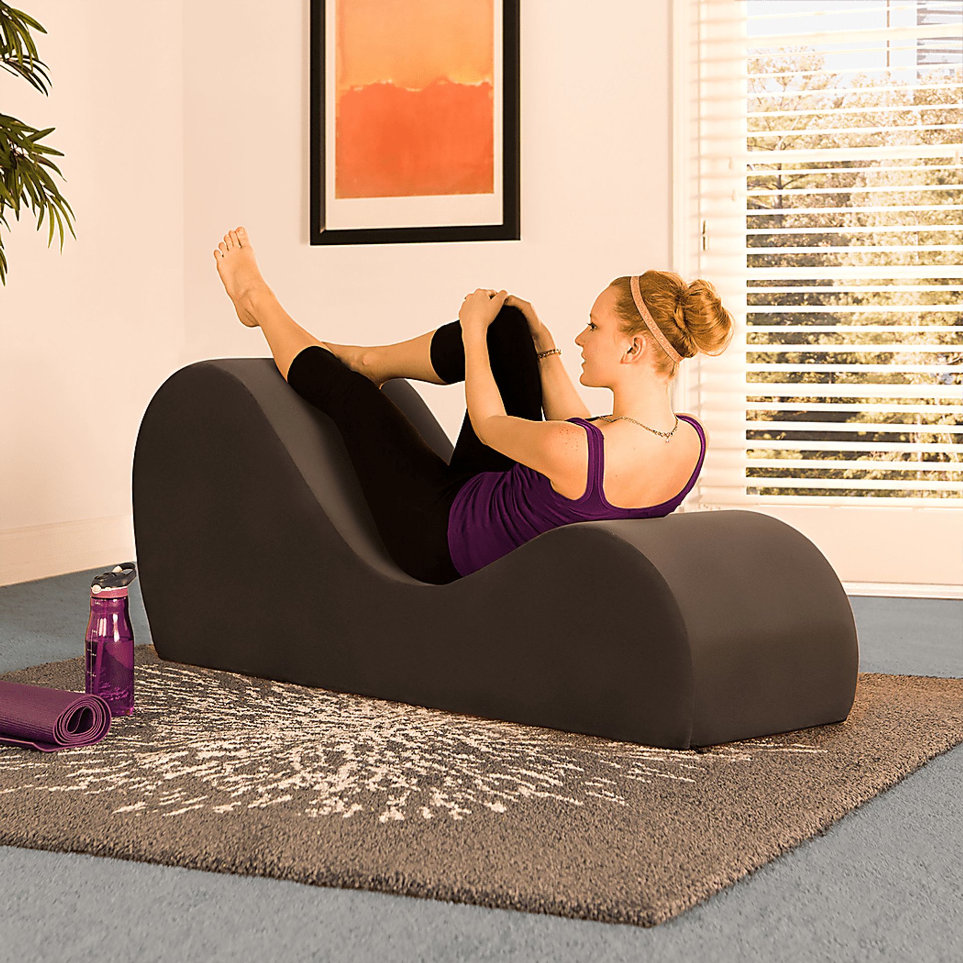 Kids Asanna Brown Lounge Chair - Image 5