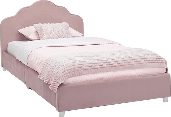Kids Asecli Pink Twin Bed