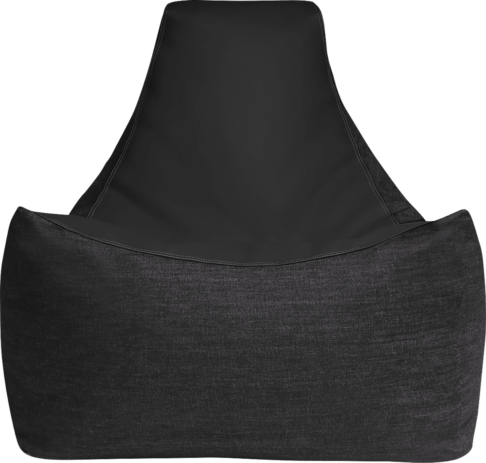 Kids Azani Black Gaming Bean Bag Chair - Image 2