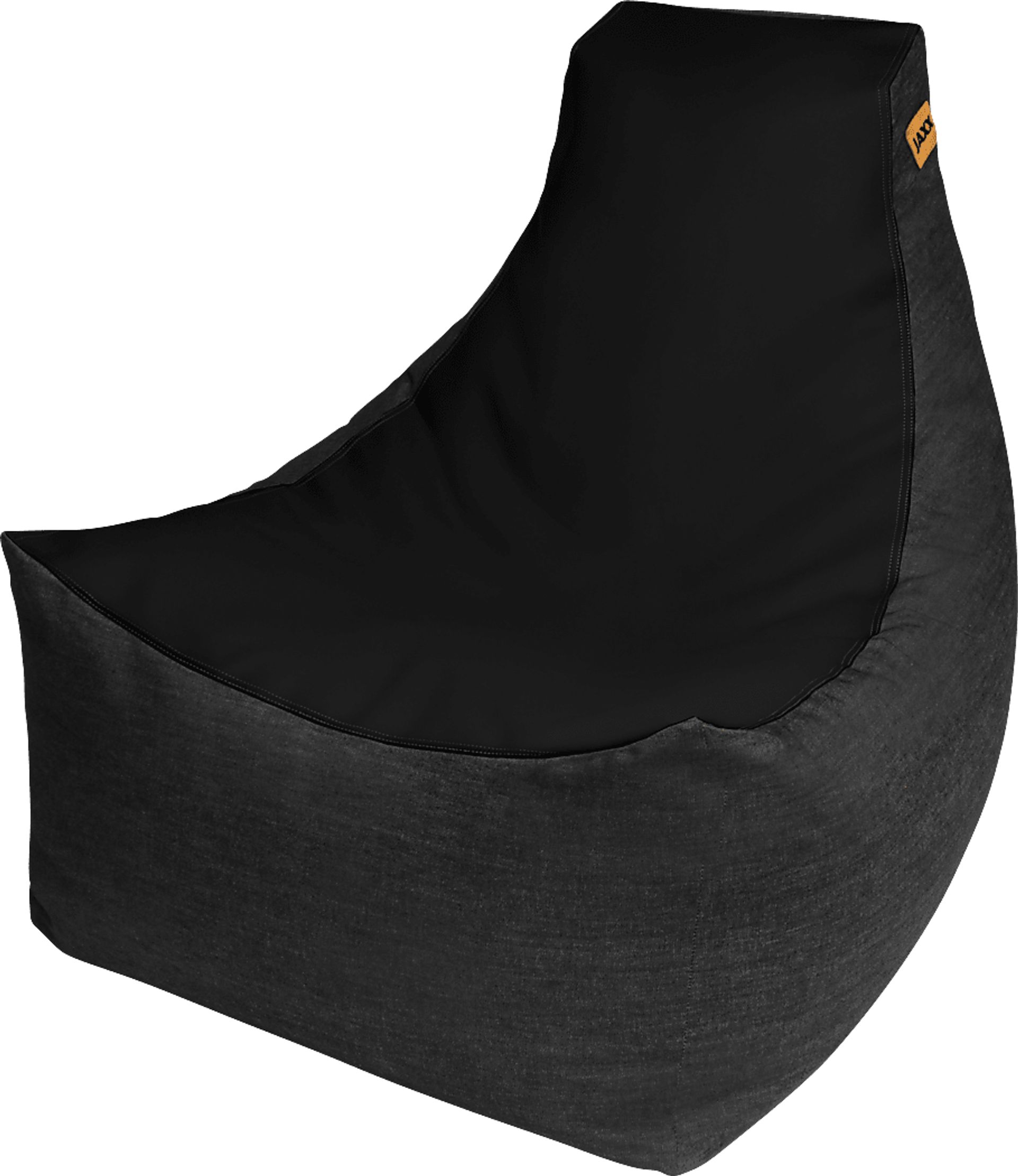 Kids Azani Black Gaming Bean Bag Chair - Image 1