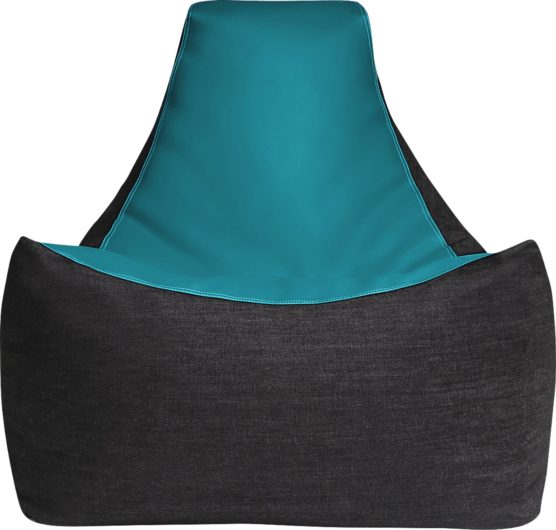 Kids Azani Blue Gaming Bean Bag Chair - Image 2