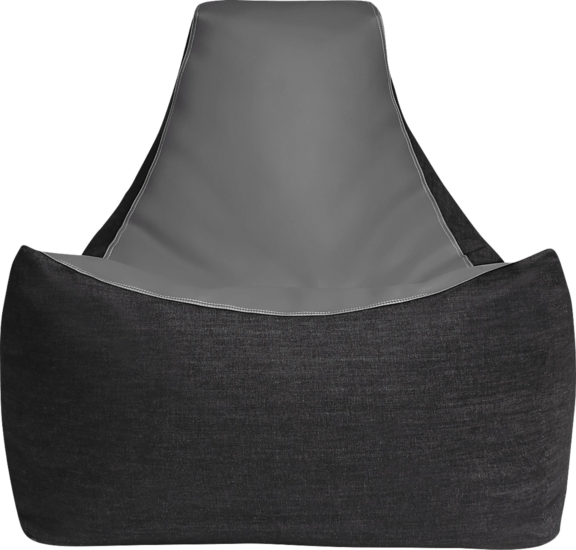 Kids Azani Gray Gaming Bean Bag Chair - Image 2