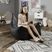 Kids Azani Gray Gaming Bean Bag Chair