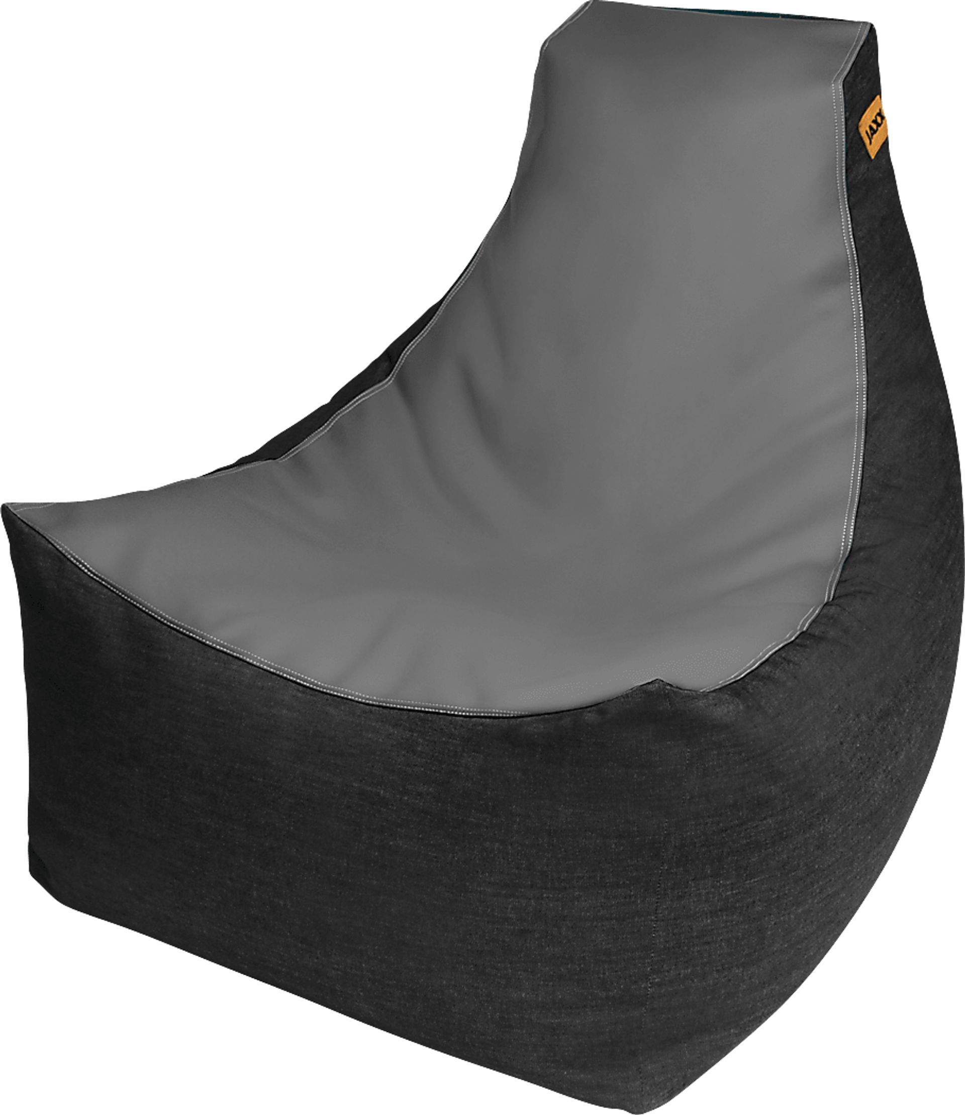 Kids Azani Gray Gaming Bean Bag Chair - Image 1