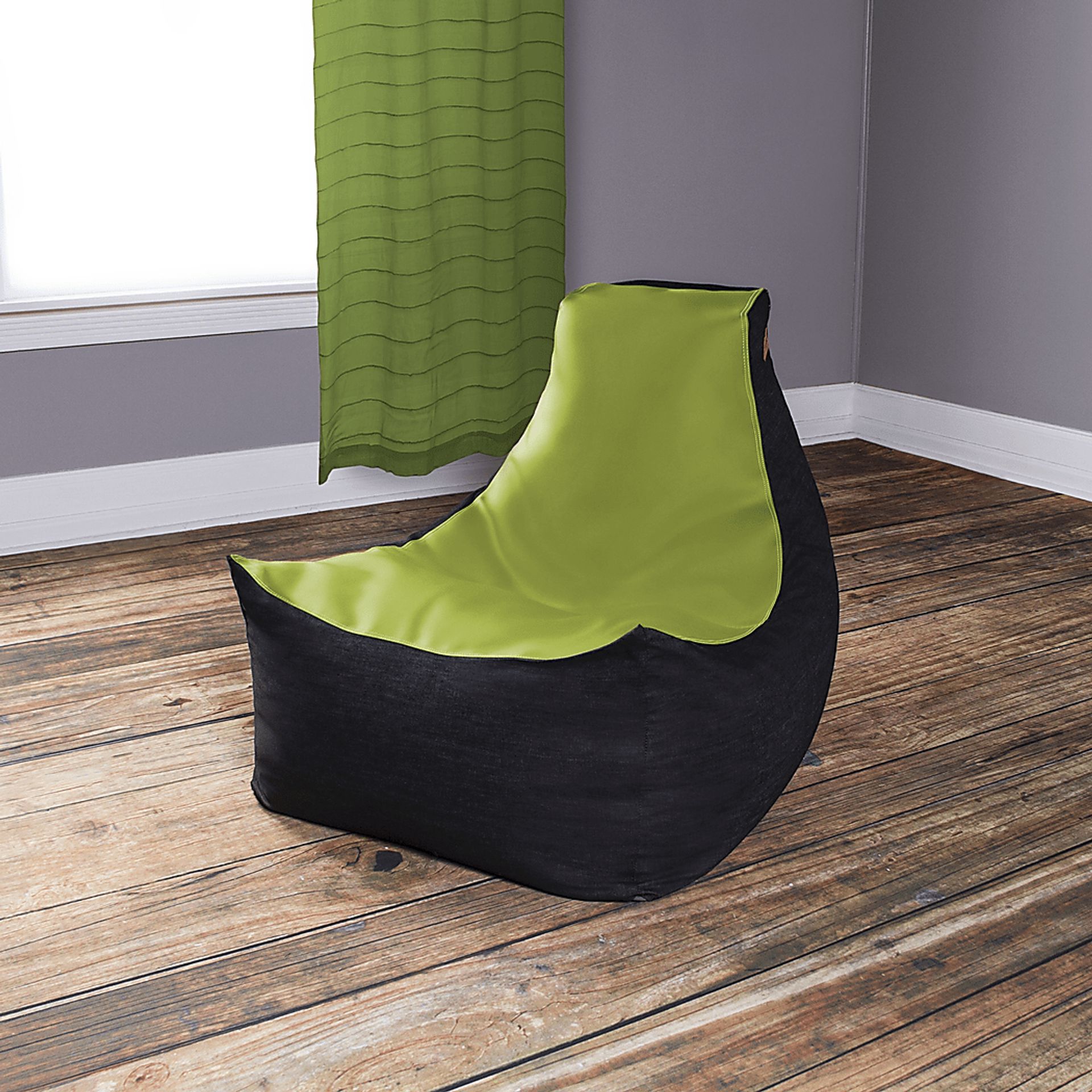 Kids Azani Green Gaming Bean Bag Chair - Image 6