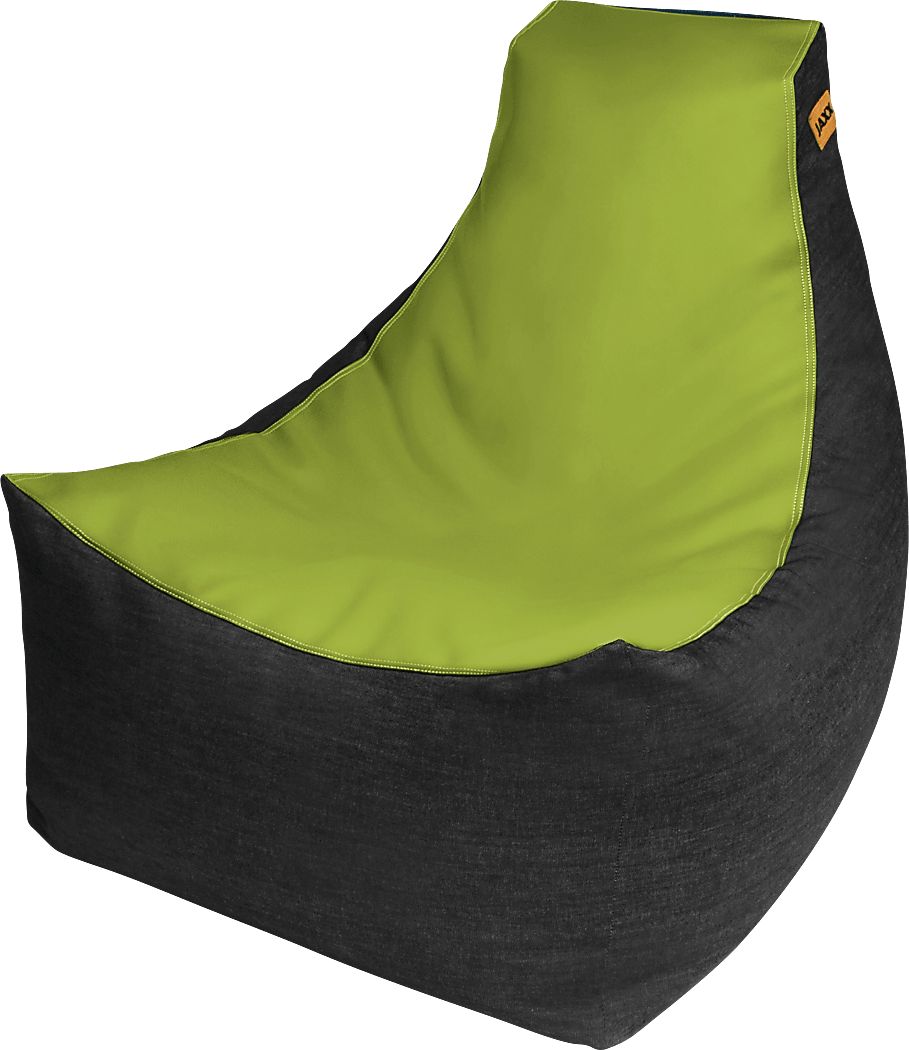 Kids Azani Green Gaming Bean Bag Chair Rooms To Go   Kids Assley Green Gaming Bean Bag Chair 38271867 Image Item