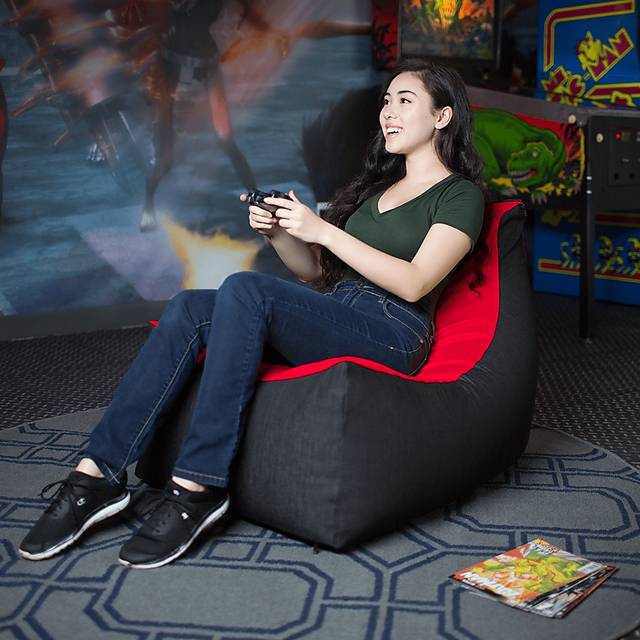 Kids Azani Red Gaming Bean Bag Chair - Thumbnail - Image 7