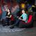 Kids Azani Red Gaming Bean Bag Chair