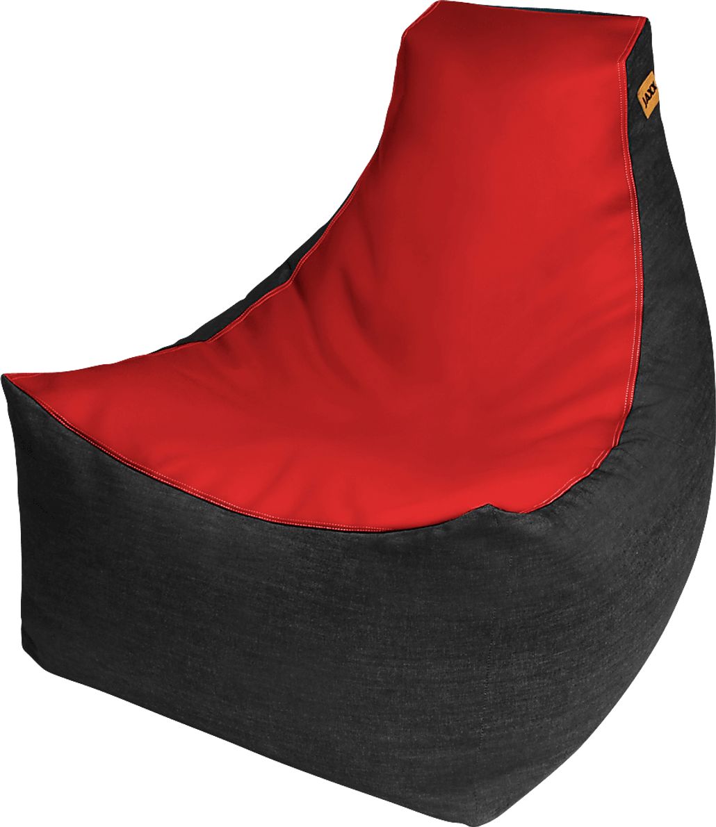 Kids Assley Red Gaming Bean Bag Chair - Rooms To Go
