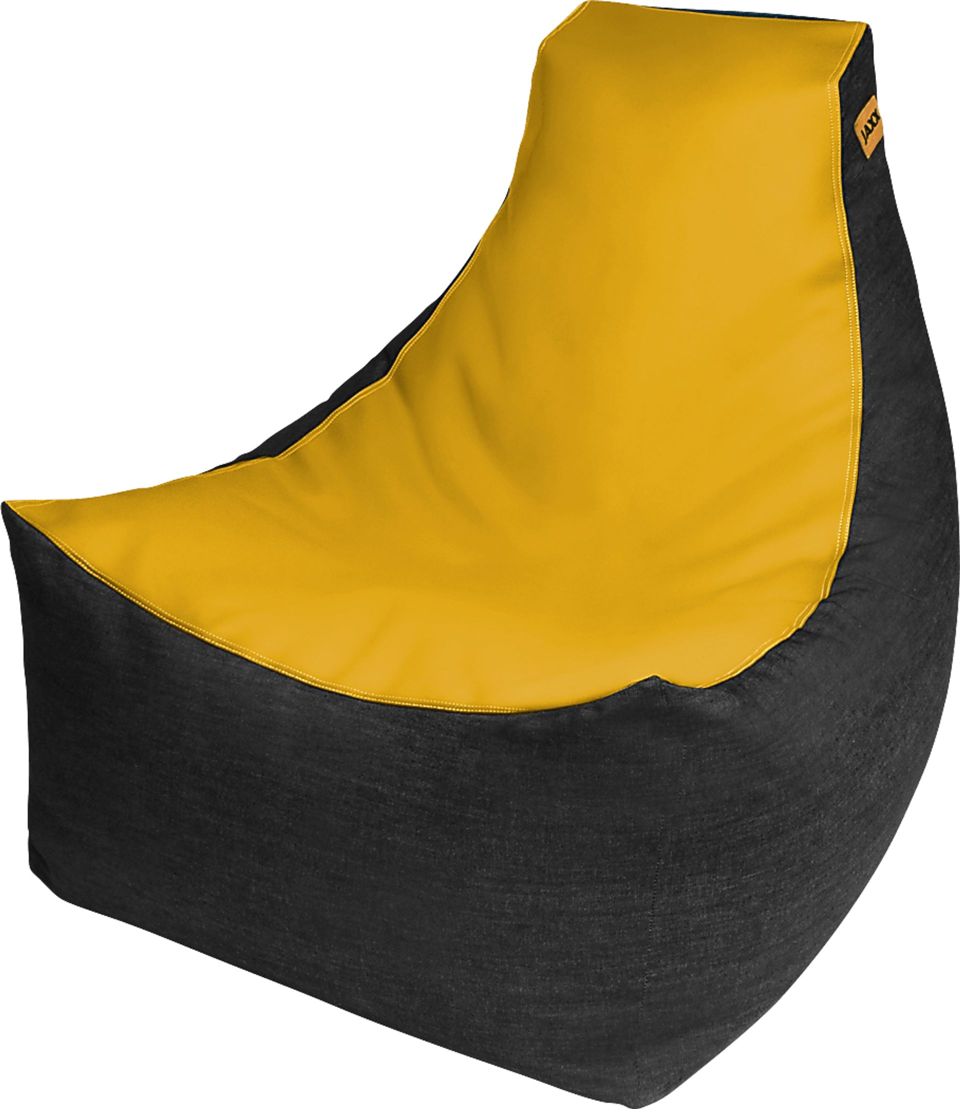 Kids Azani Yellow Gaming Bean Bag Chair - Image 1