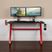 Kids Astix Red Gaming Desk