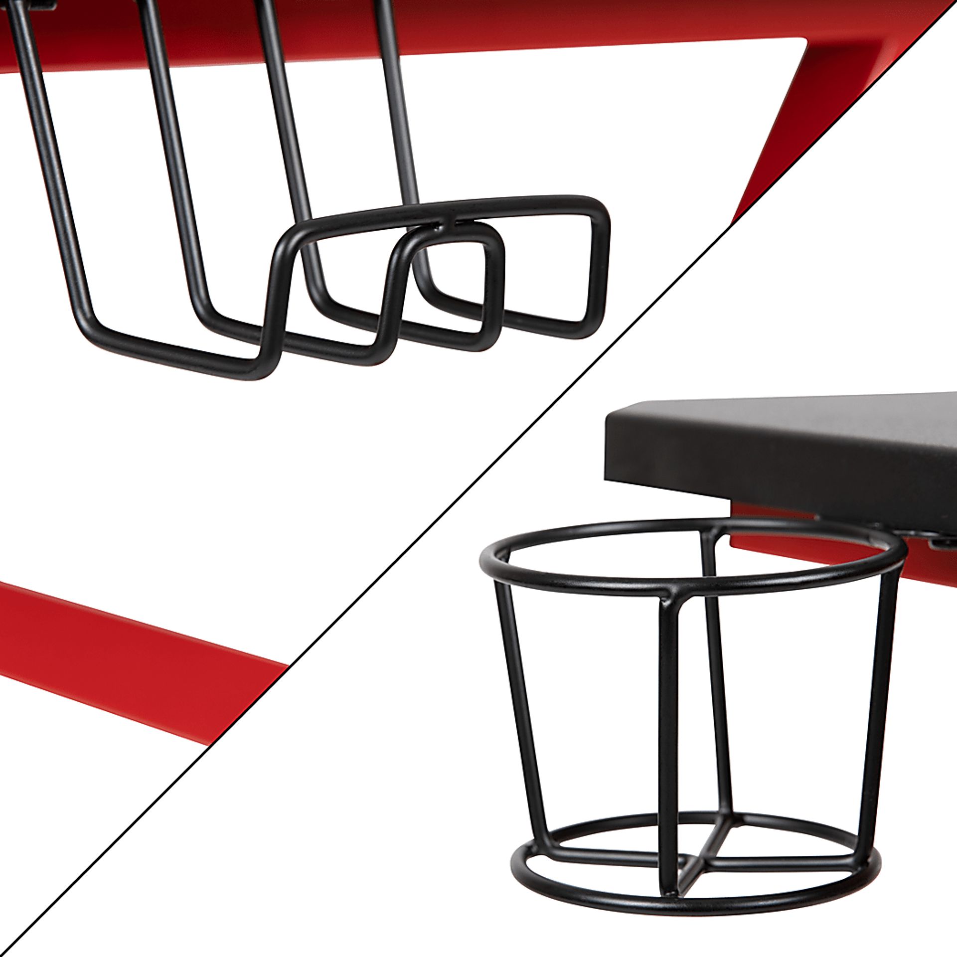 Kids Astix Red Gaming Desk - Image 7