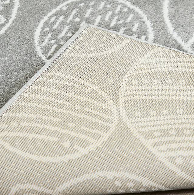 Kids Astro Fun Gray 5'3 x 7' Rug - Thumbnail - Image 3
