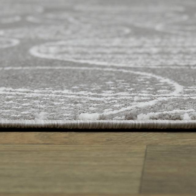 Kids Astro Fun Gray 5'3 x 7' Rug - Thumbnail - Image 5