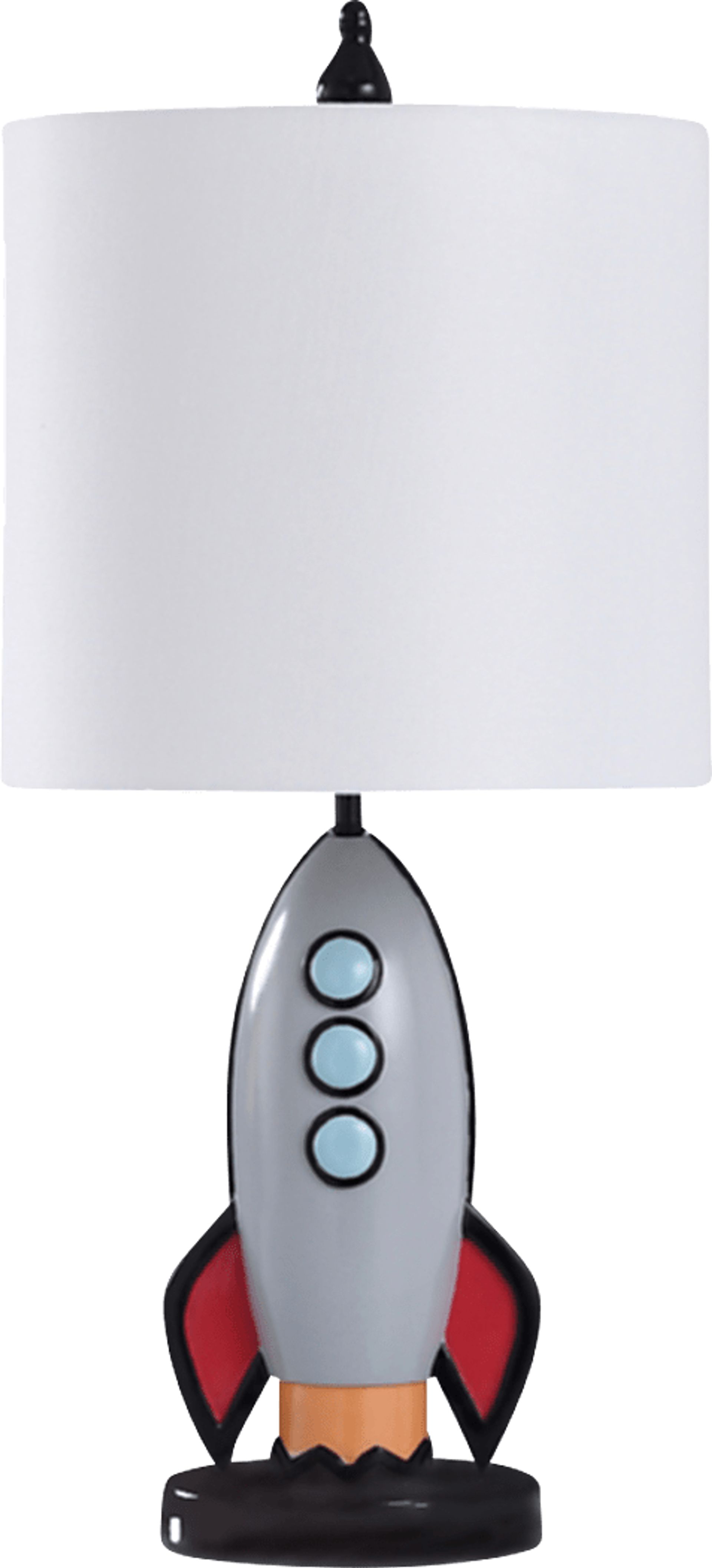 Kids Astronauts Decor Multi Space Shuttle Table Lamp - Image 1