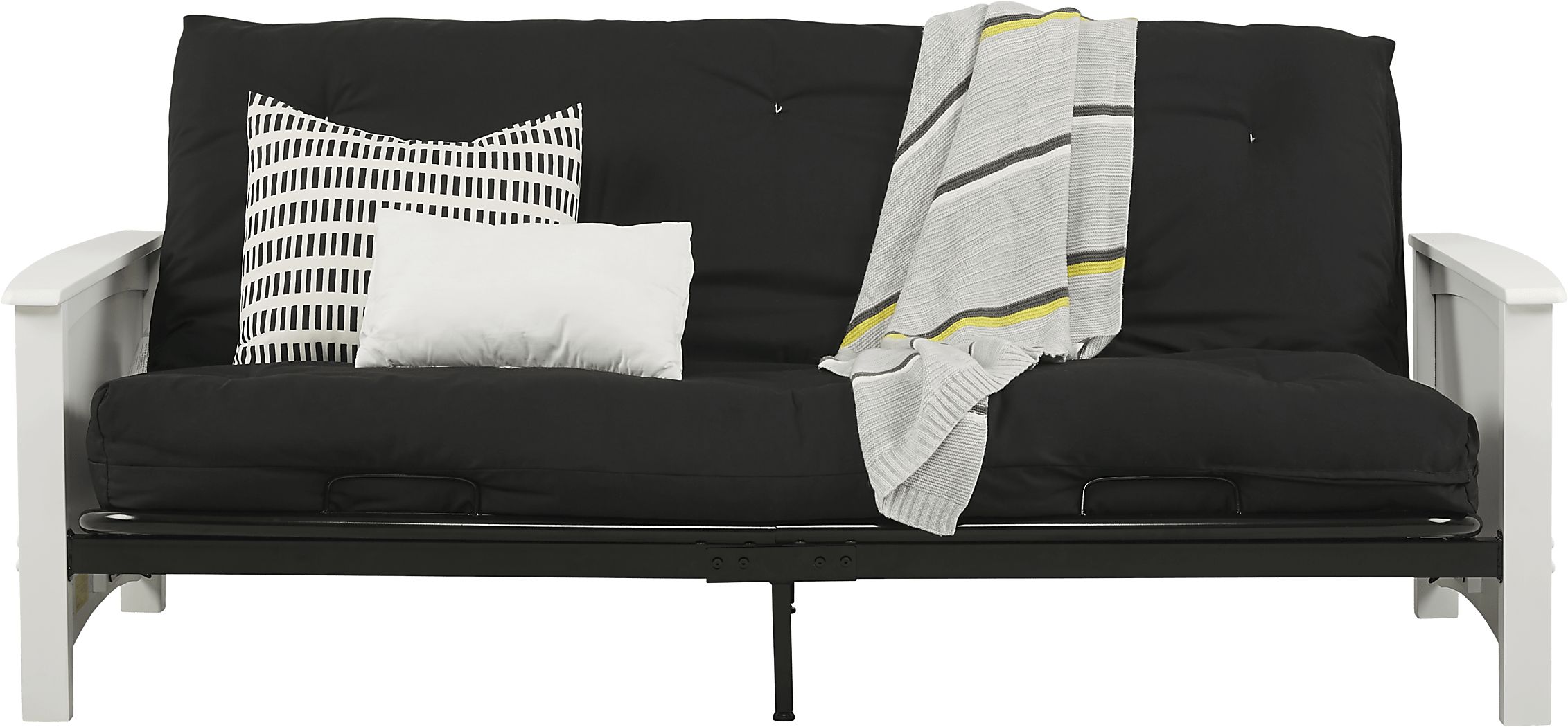 Aubert White Colors,White Futon Rooms to Go