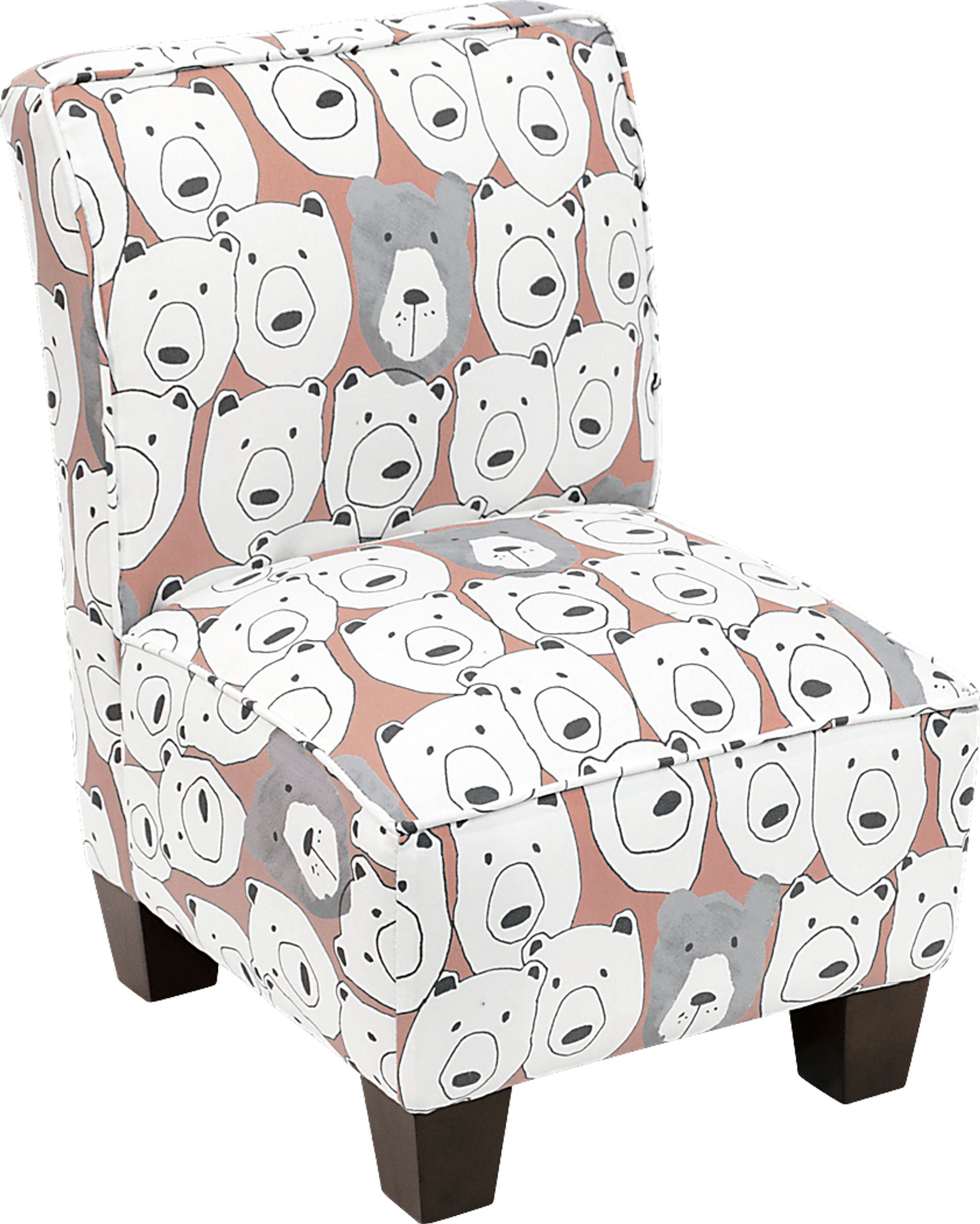 Auggie Pink Toddler Accent Chair - Image 1