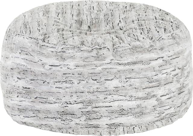 Kids Aull Light Gray Bean Bag Chair - Thumbnail - Image 1