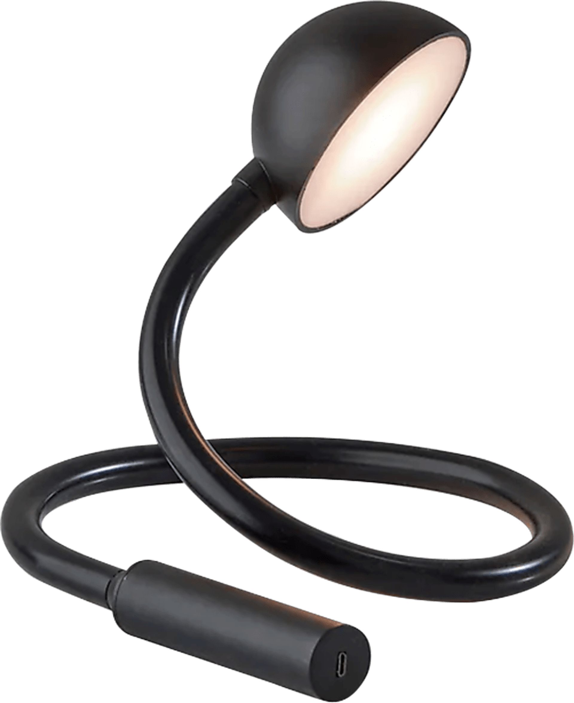 Kids Automotive Decor Black Cobra LED Desk Lamp - Image 1