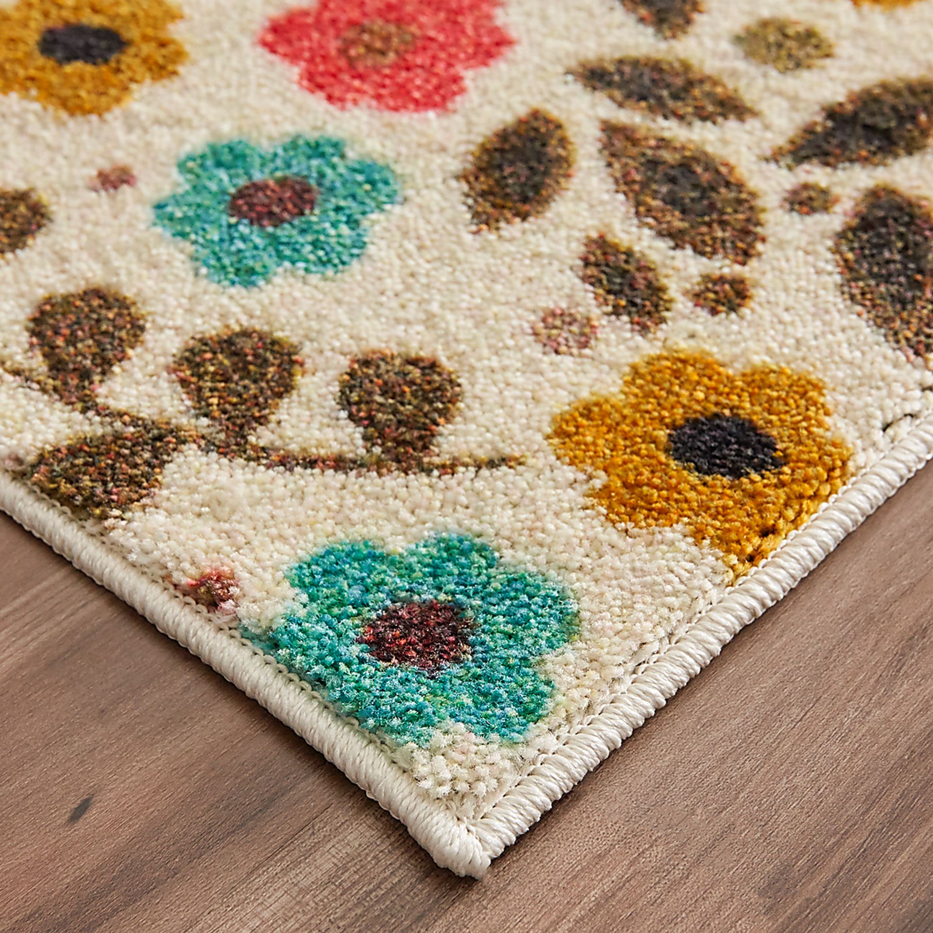 Kids Autumn Forest Beige 5' x 8' Rug - Image 5