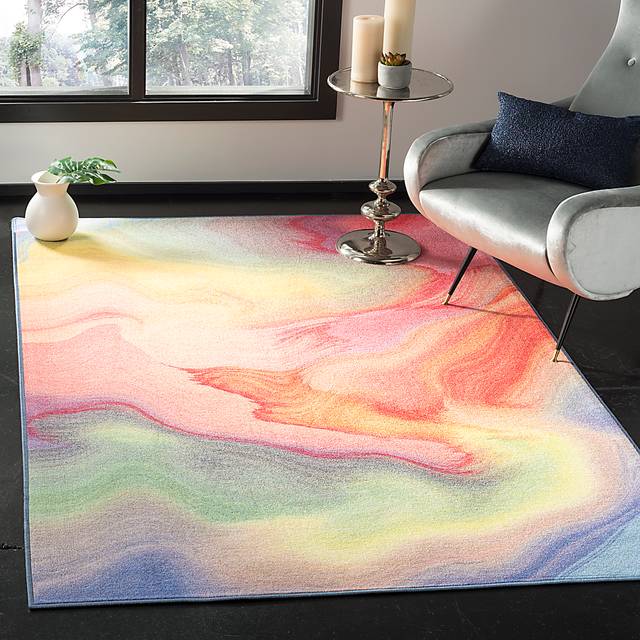 Kids Avolire Multi 5'5 x 7'6 Rug - Thumbnail - Image 2