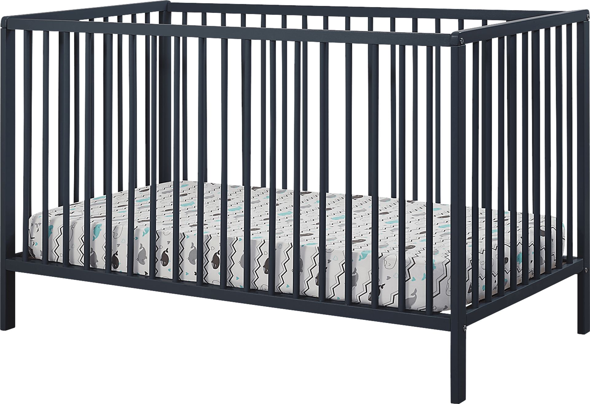Kids Avukhi Midnight Convertible Crib - Image 1