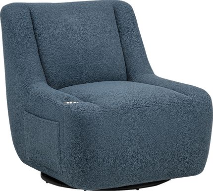 Kids Axel Blue Swivel Chair