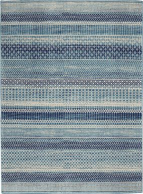 Kids Azurine Navy 5' x 7' Rug
