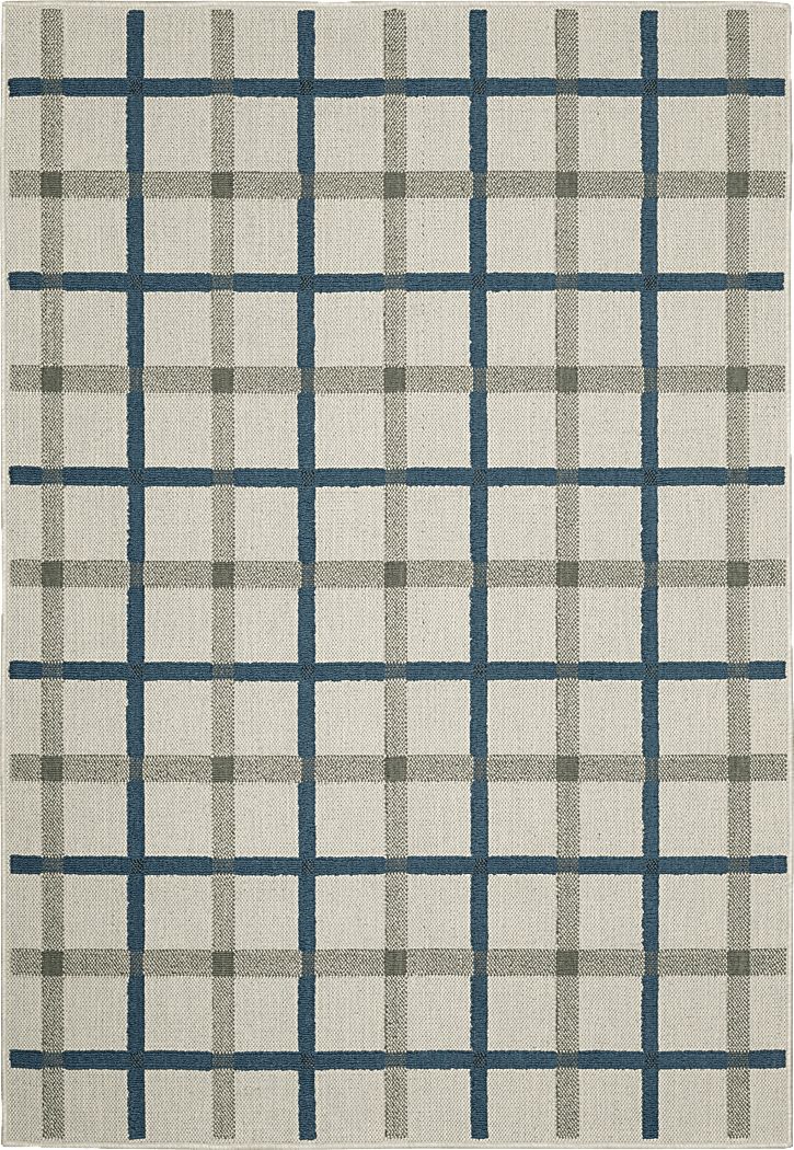 Kids Baby Boo Stripe Beige 5'3 x 7'3 Rug