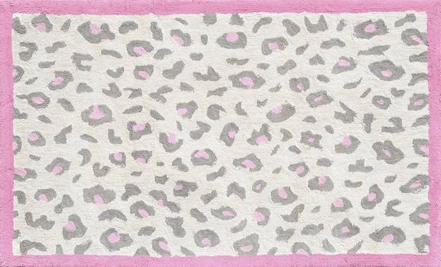 Kids Baby Cheetah Cream 2'8 x 4'8 Rug - Thumbnail - Image 1