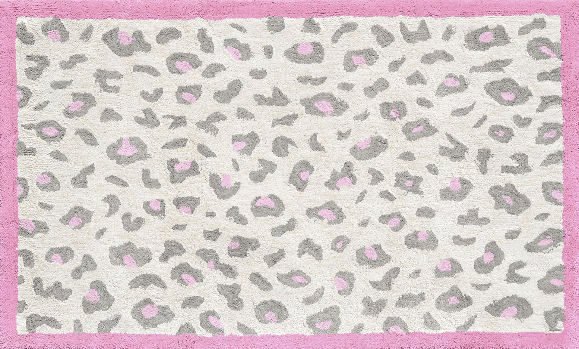 Kids Baby Cheetah Cream 2'8 x 4'8 Rug - Image 1